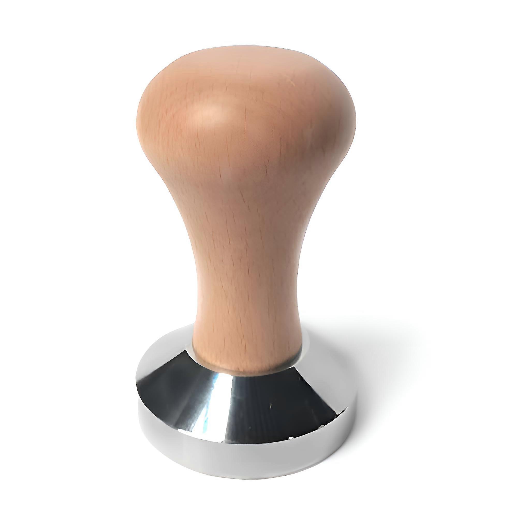 58mm Stainless Steel Coffee Tamper with Ergonomic Grip for Precise Espresso Pressing