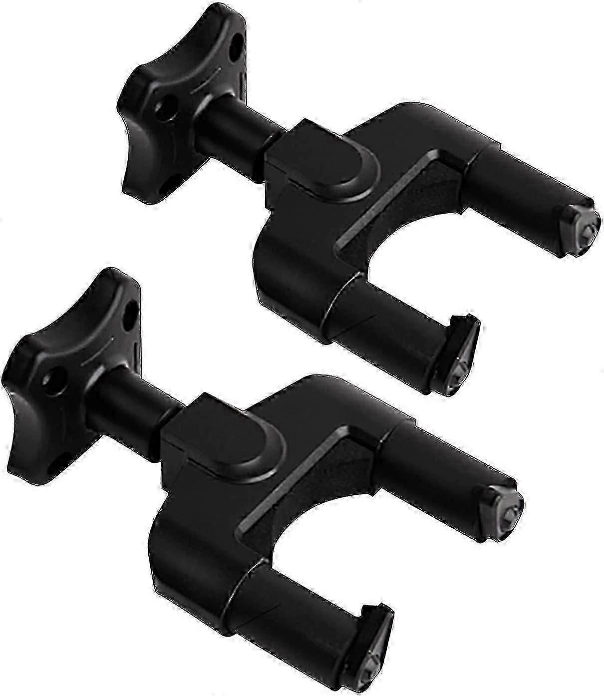 Wall Mounted Guitar Hanger, 2 Pieces Guitar Rack Stand for Most Stringed Instruments