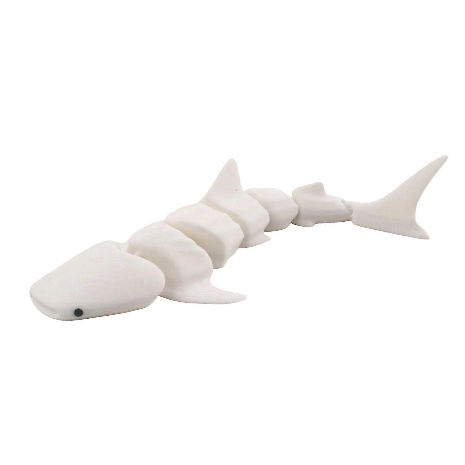 3D printed shark joint movable creative toy model figurine decorative craft