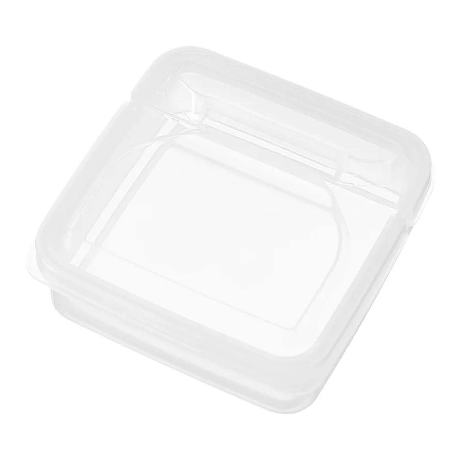 Cheese Storage Container with Freshness Seal Lid, Clear Butter Storage Box for Refrigerator Use