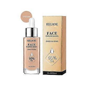 Eelhoe Facial Moisturizing Liquid Foundation Natural Concealer And Moisturizer Long-Lasting Moisturizing Brightening Clear Natural Makeup Feeling