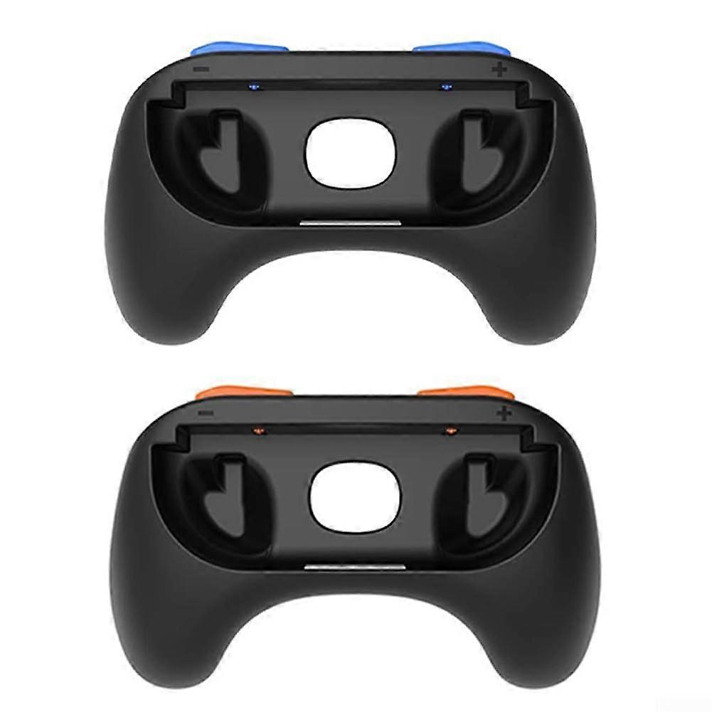 2 Pack Ergonomic AntiSlip Grips Handles for Nintendo Switch JoyCon Comfortable Gaming