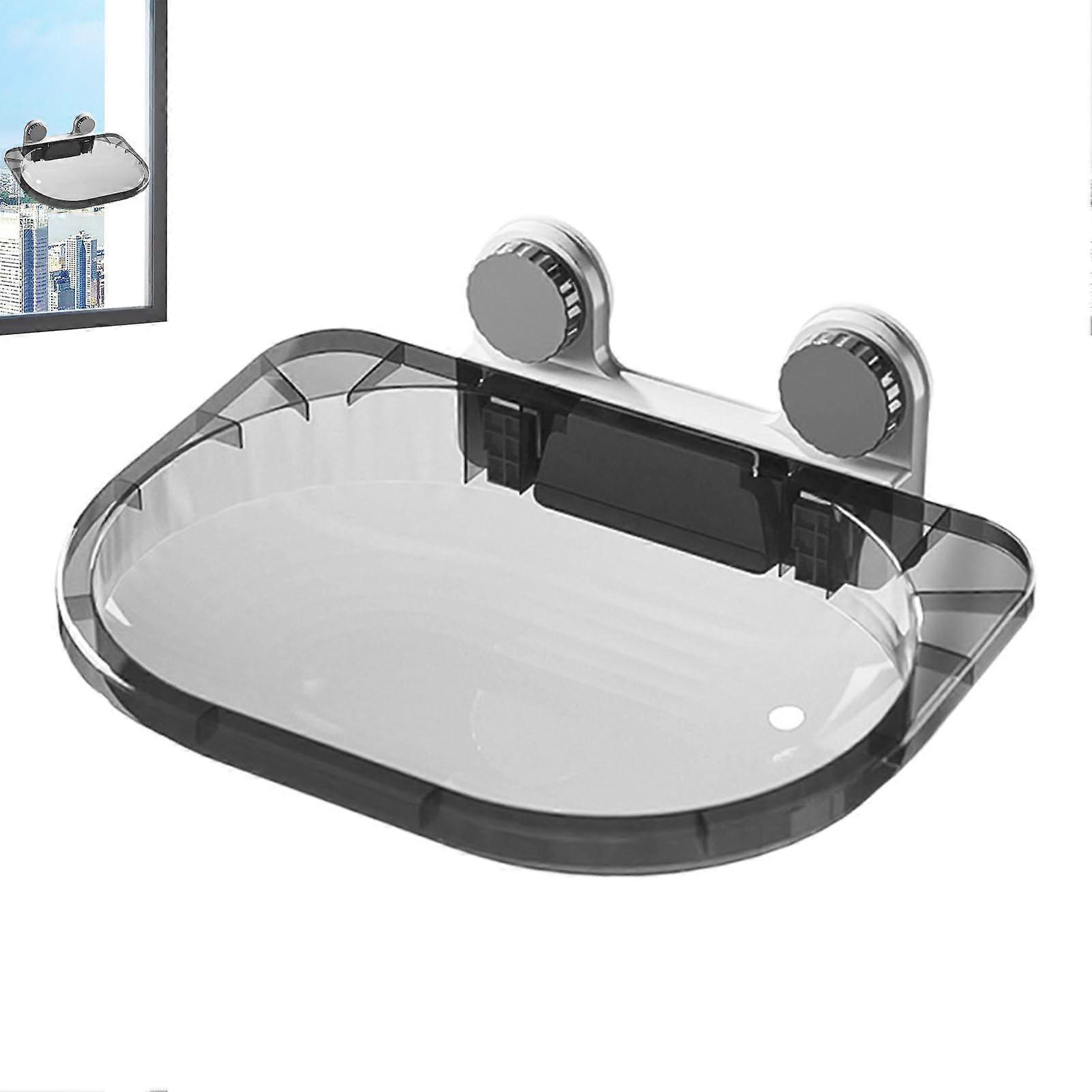 Transparent Acrylic Cat Window Perch Hammock with Strong Suction Cups for Sunbathing and Panoramic View