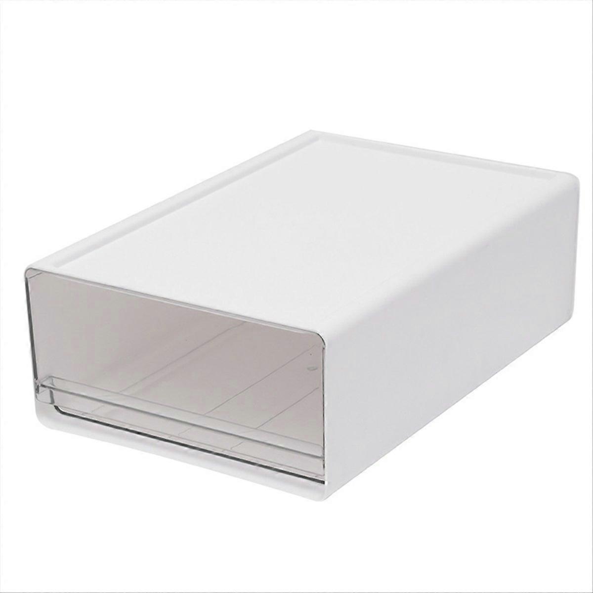 Transparent Desktop Storage Box Drawer Type Office File Storage Box
