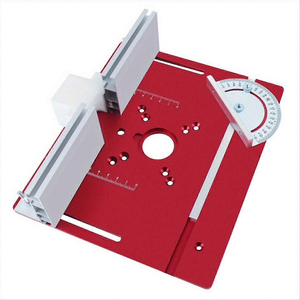 Aluminium Router Table Insert Plate Woodworking Trimmer