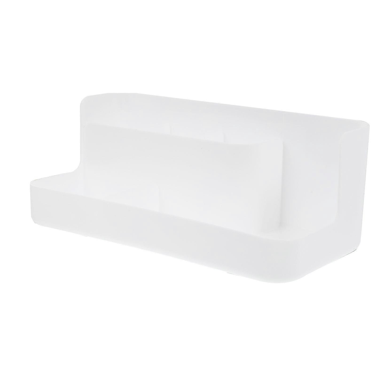 Manicure Tool Storage Case White for Storage Use 3Pcs Organizer Box