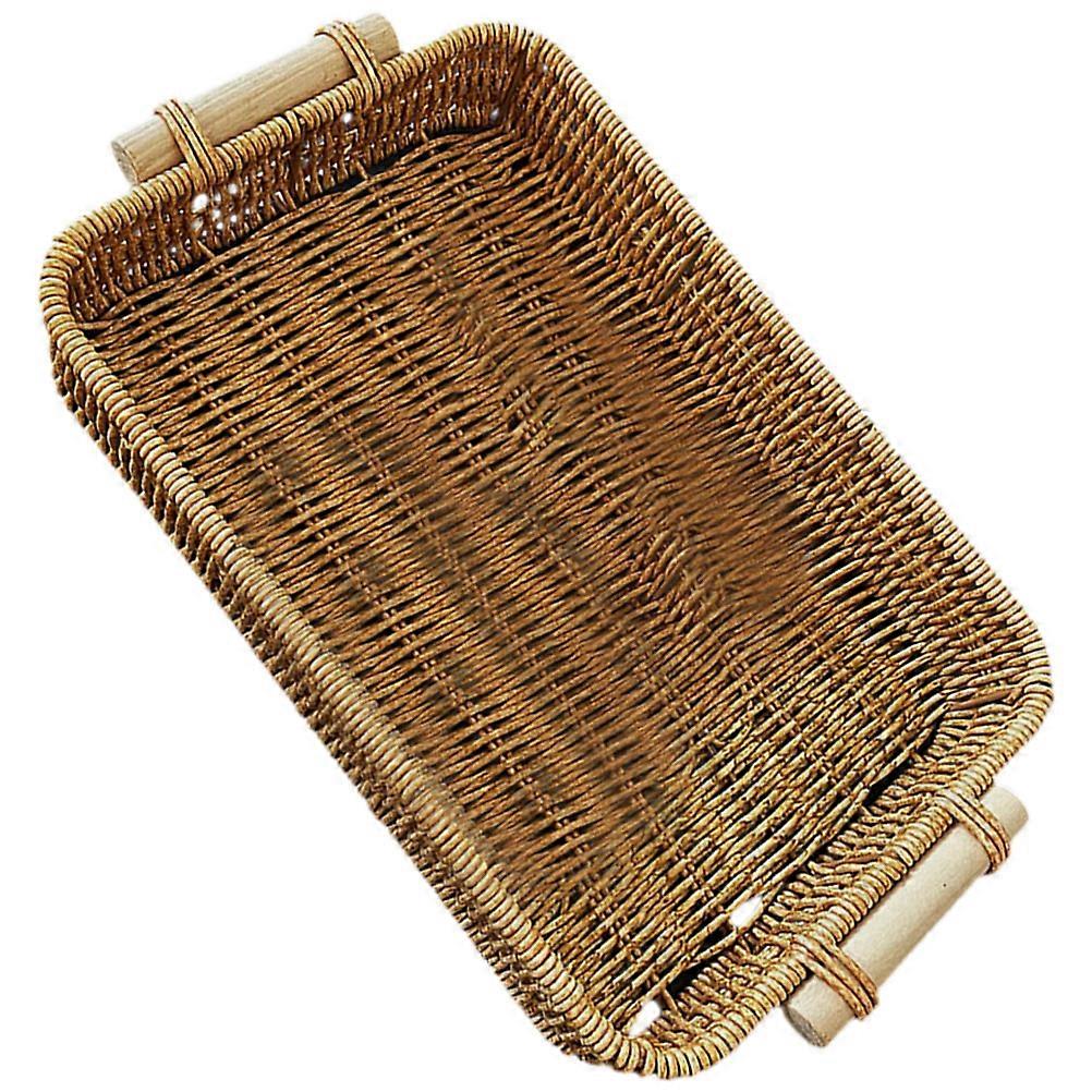 Plastic Basket Kitchen Storage Basket for Storage Use Household Utensil Accessory