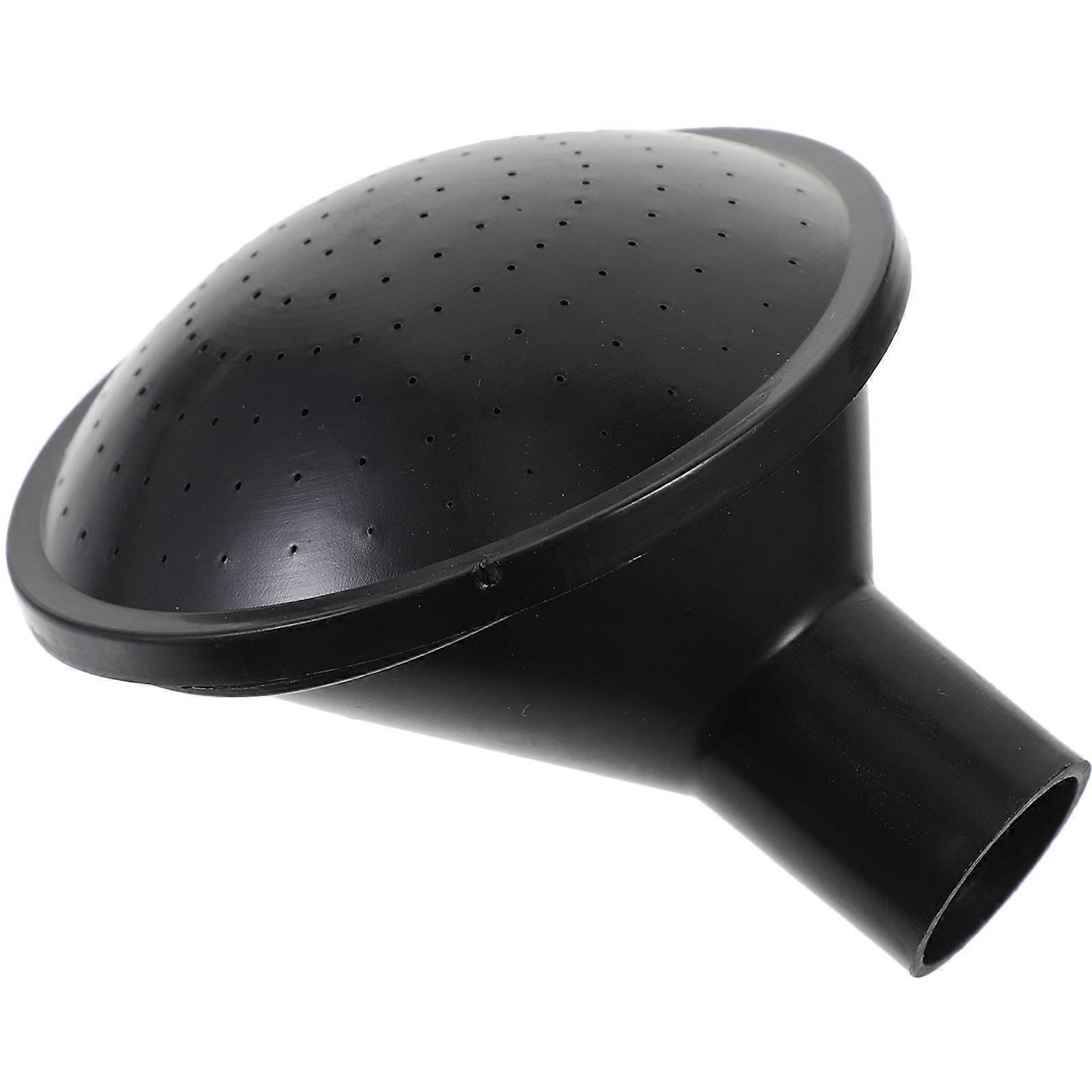 Watering Can Head Plastic Sprinkler Head for Watering Black