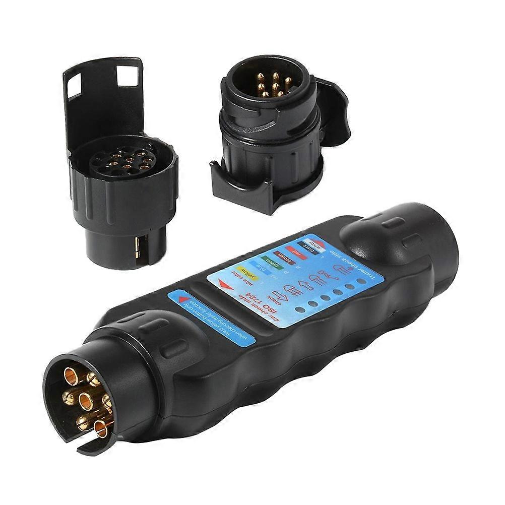 7 Pin Automotive Resistor Plug Socket Tester for Trailer Testing Tool