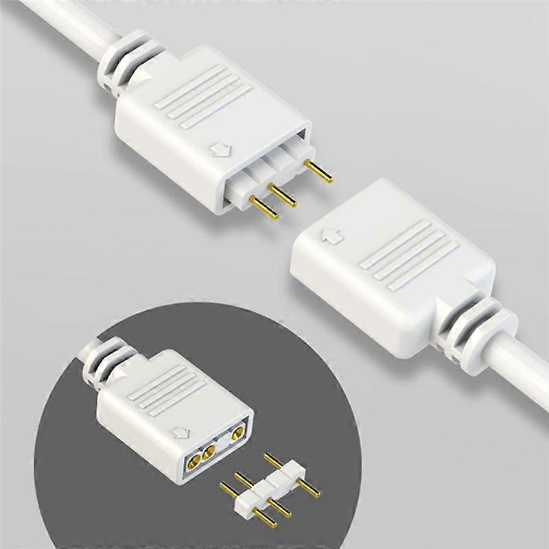 5V 3-Pin Extension Cable for Computer Hub Splitter, Black