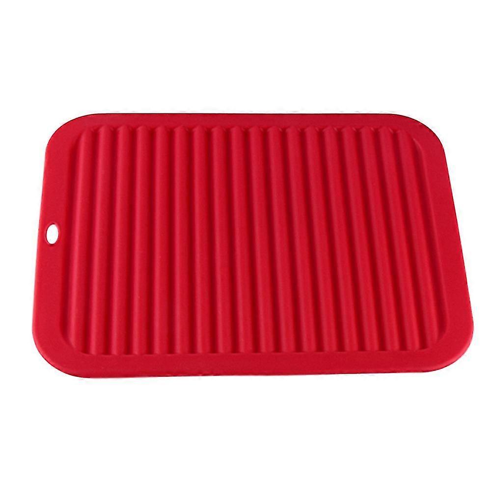 Sturdy Desktop Scrub Mat, Dish Mat compatible Table Ensuring Stability and Insulation