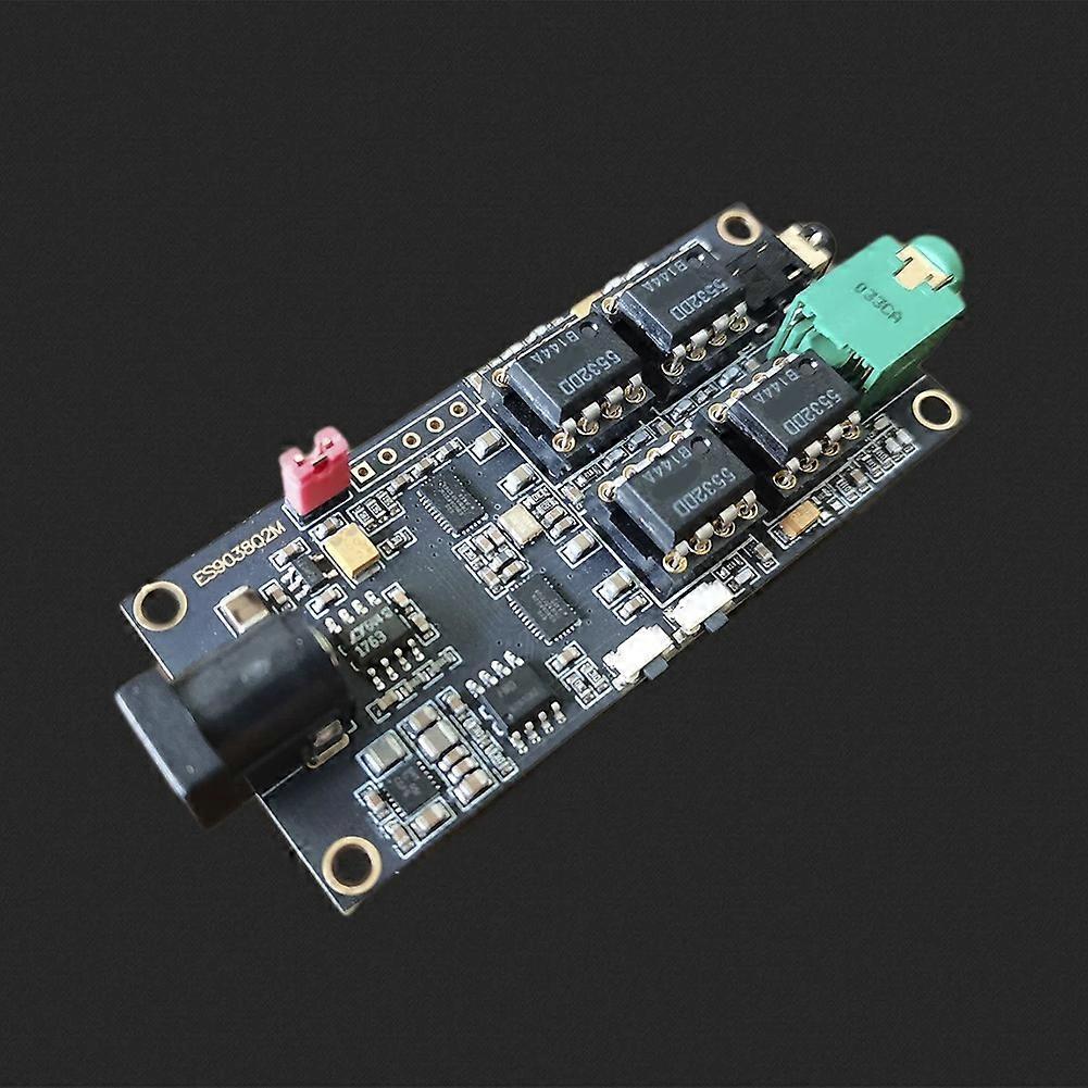 Dual ES9038Q2M Decoder Board I2S Input ES9038 Asynchronous USB Module Can Be Matched with Italian Interface