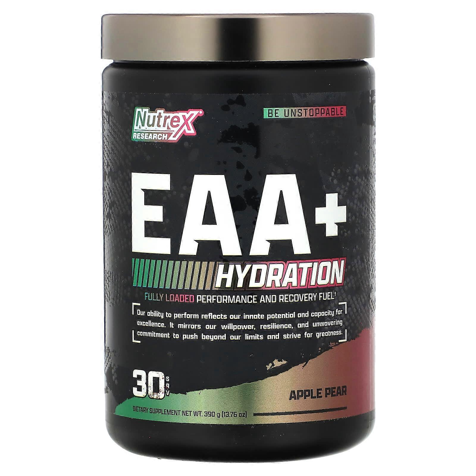 Nutrex Research, EAA+ Hydration, Apple Pear, 13.8 oz (390 g)