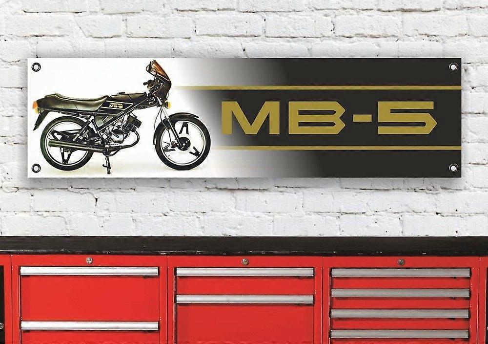 MB-5 MB5 SCHWARZES BANNER FB0563