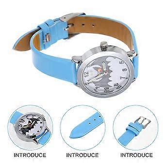 Montre à motif chauve-souris d'Halloween pour enfants, cadeau résistant.