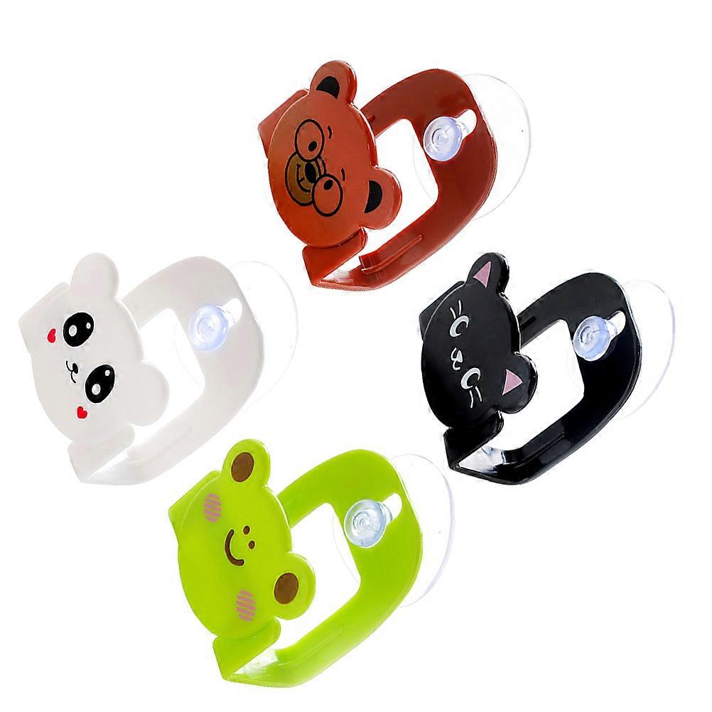 Kitchen Storage Rack Sponge Drain Rack for Cleaning Cloth 4Pcs Holder