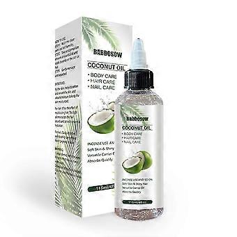 1-3X Natural Coconut Oil for Hair Growth, Nourishing Scalp Treatment for Stronger Strands, Frizz Control & Split End Repair, for All Hair Types jks