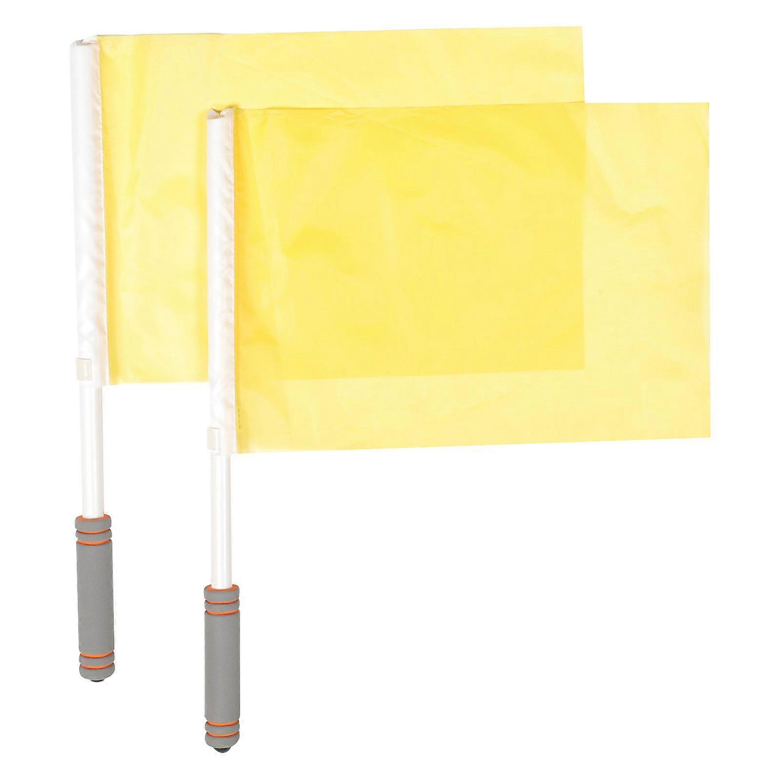 Commanding Flags Referee Signal Flags for Outdoor Use 10Pcs Set