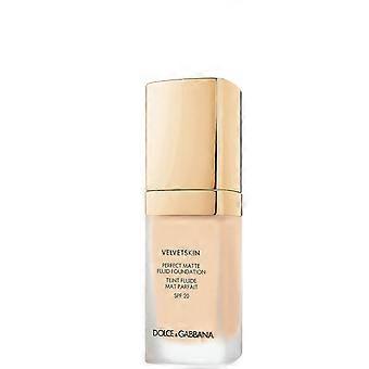 Fond de teint liquide mat Velvetskin 80 SPF 20 de Dolce & Gabbana (30 ml)