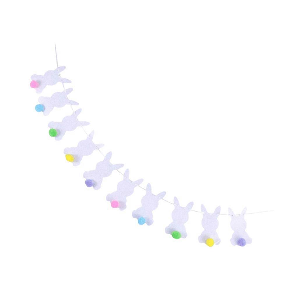 Easter Bunting Bunny Banner for Party Decoration Adorable Easter Elements
