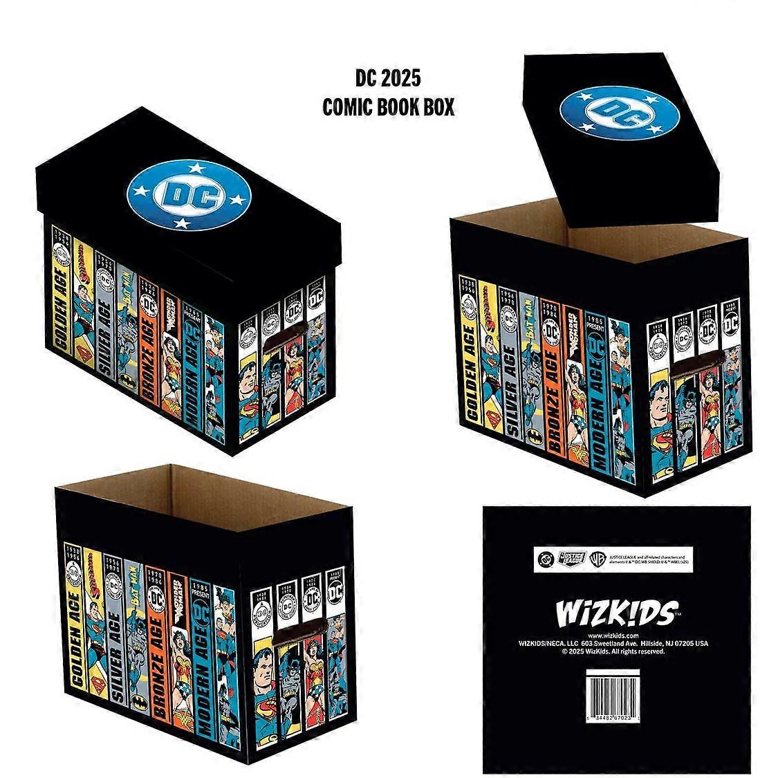 DC Short Comic Book Storage Box Comic Shop Box