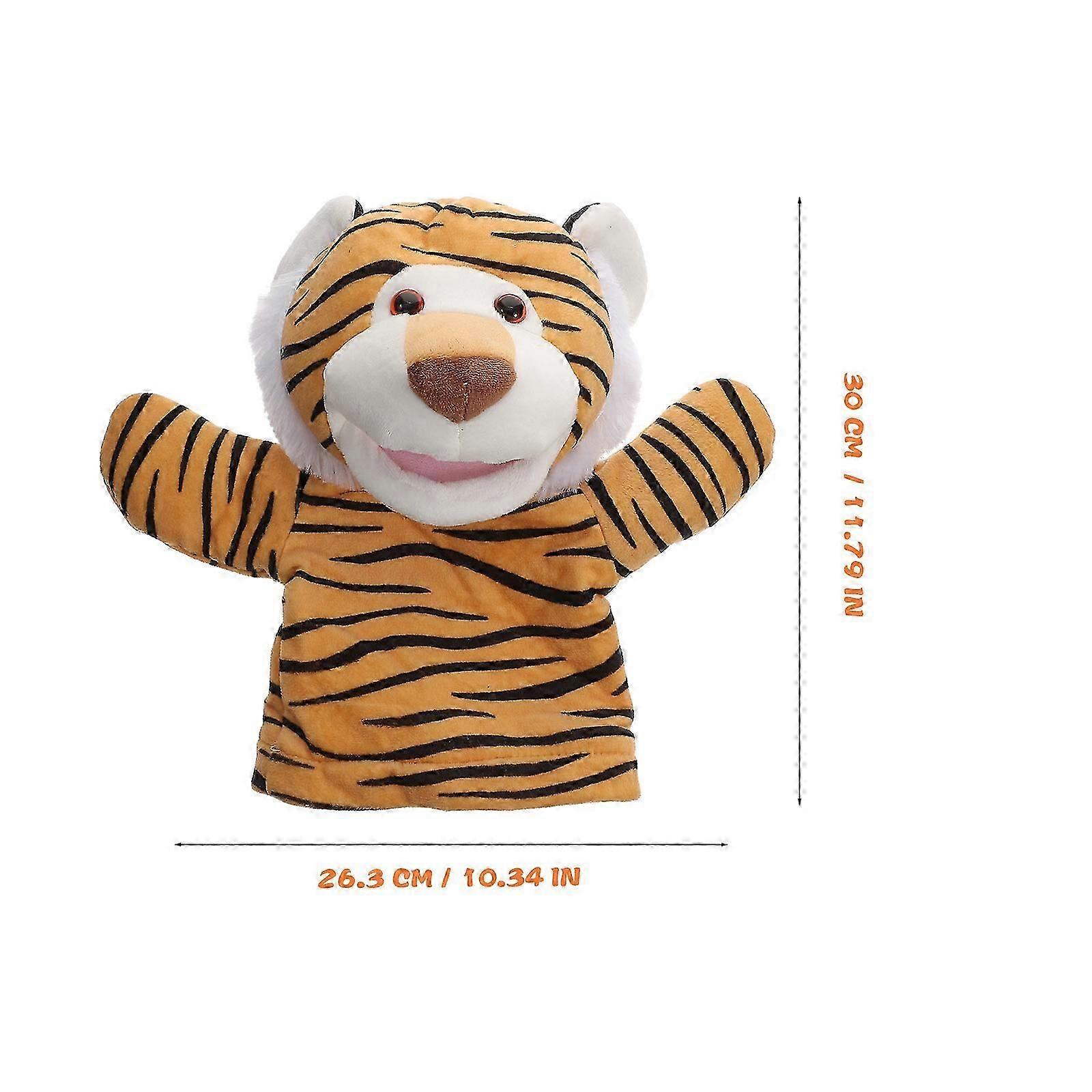 Interactive Hand Puppet For Children Learning Experience 26.3x30cm Simple Design 1Set