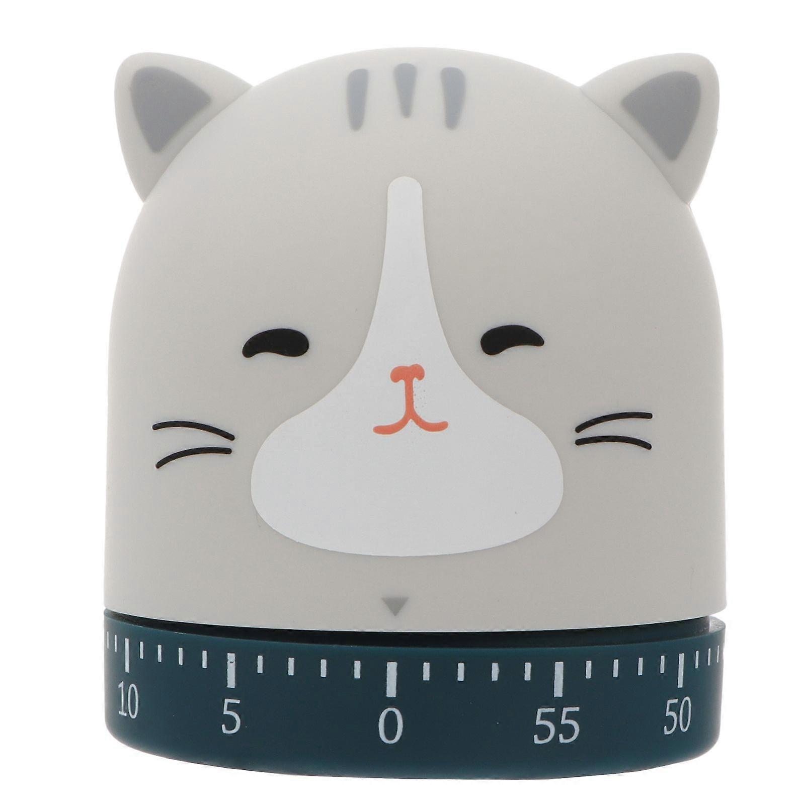 Cartoon Kitchen Timer Manual Mechanical Baking Cooking 60 Minute Timer