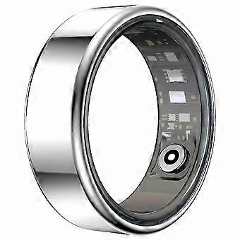 R99 Smart Ring z etui ładującym obsługuje tętno, tlen we krwi, monitorowanie snu - Gold #7 17.4m