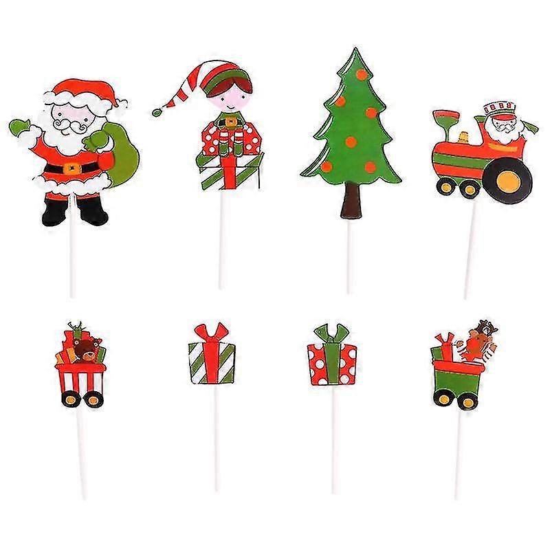 45pcs cake decorations , Christmas Cake Toppers