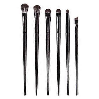 6Pcs Beginner Eye Makeup Brush Set Soft Bristles Versatile Brushes for Eyeshadow Eyeliner Detailing
