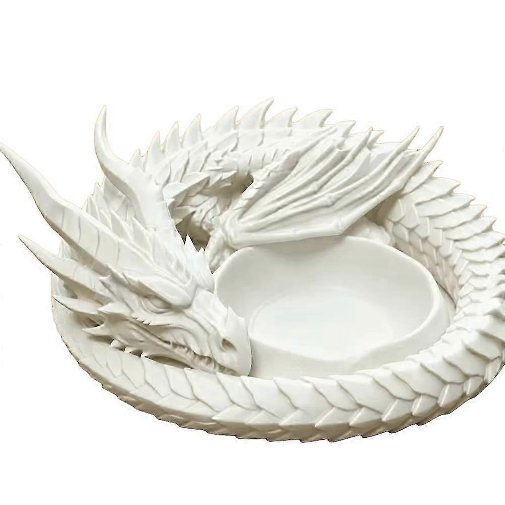 Funny Gothic Dragon Tray Decorative Desktop Organizer