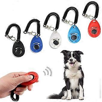 Kit com 4 Clickers para Treinamento de Cães, Compatível com Treinamento Profissional de Animais de Estimação, Ideal para Cães, Gatos e Pássaros.