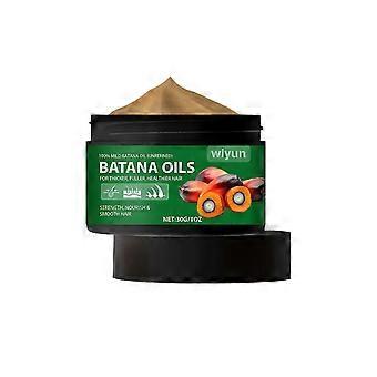 Óleo de Cuidado Nutritivo para o Cabelo com Batana & Óleo de Rícino Máscara de Cabelo Hidratante & Reparadora Profunda para Cabelos Macios, Brilhantes e Vibrantes Adequado para Todos os Tipos de Cabelo, En