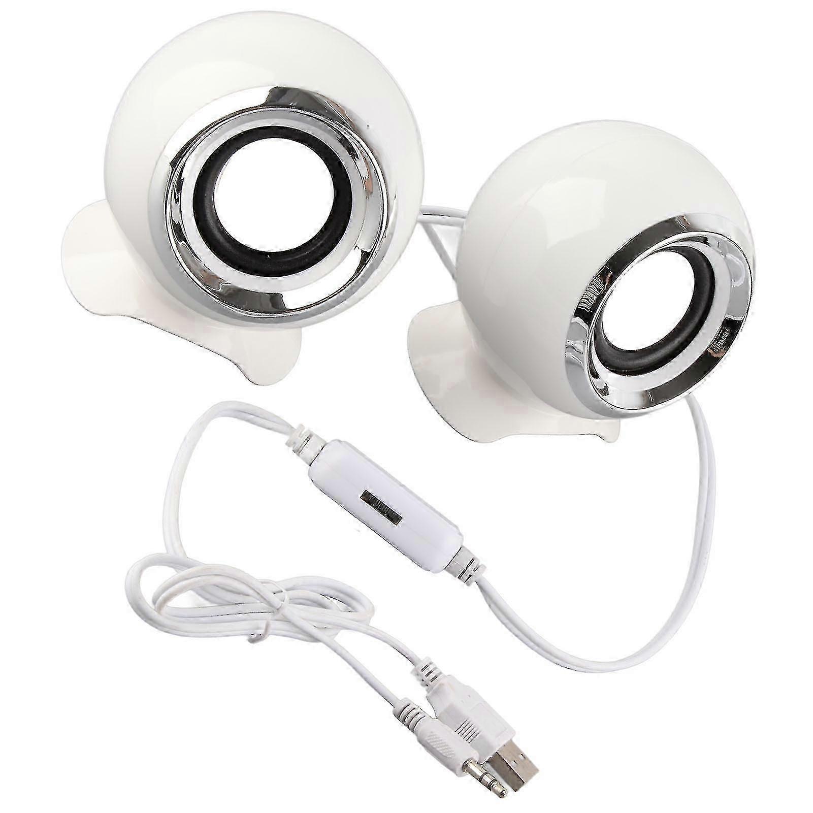 Portable Mini USB Computer Notebook Speaker with 3.5mm Interface for Laptop and PC