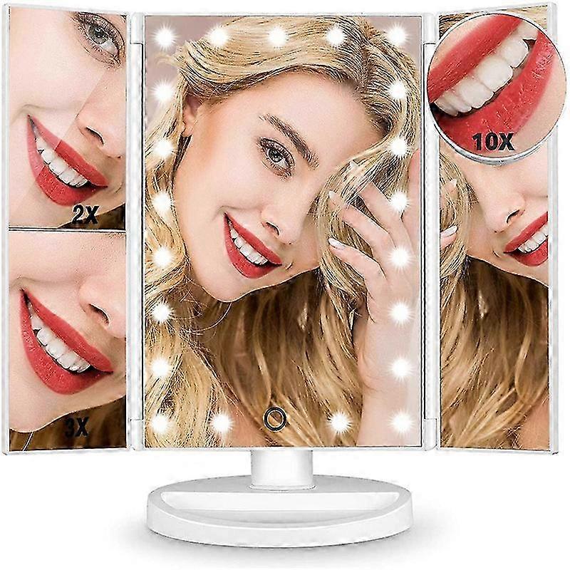 Makeup Mirror with 22 LED Lights(White)