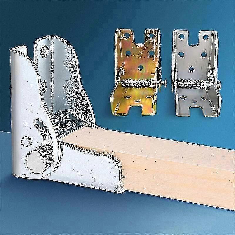 Folding Hinge Table Legs - 90 Degree Self-locking - Chair Extension Foldable - Hardware