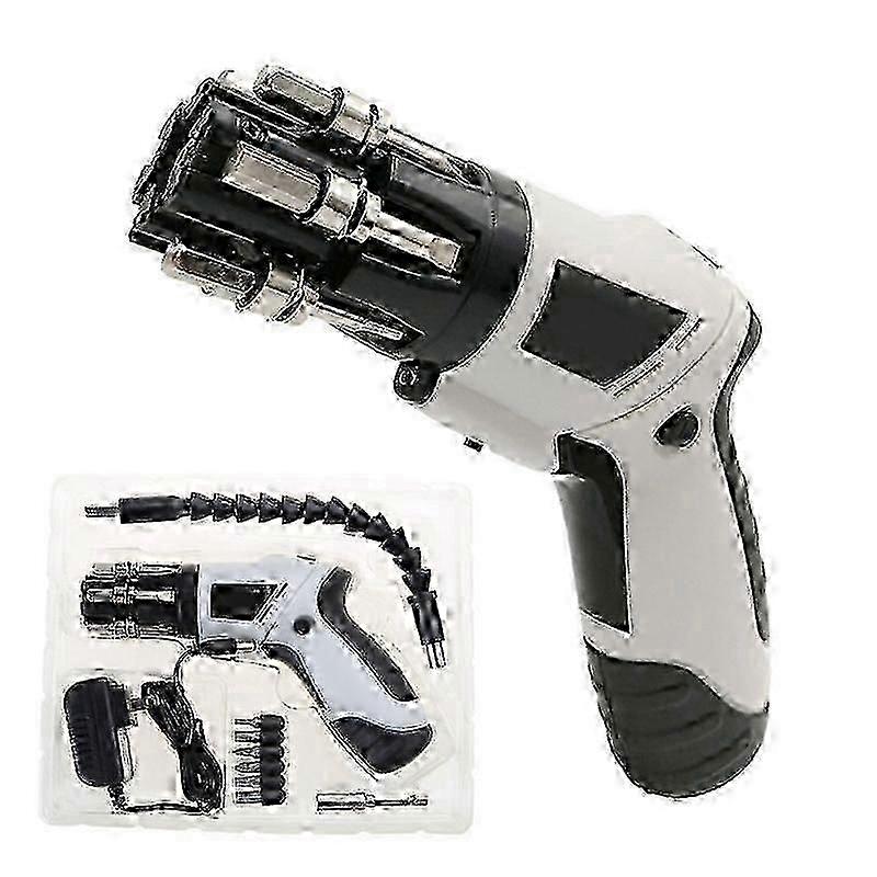Set Multi-function Rechargeable Electric Screwdriver Electric Screwdriver,z