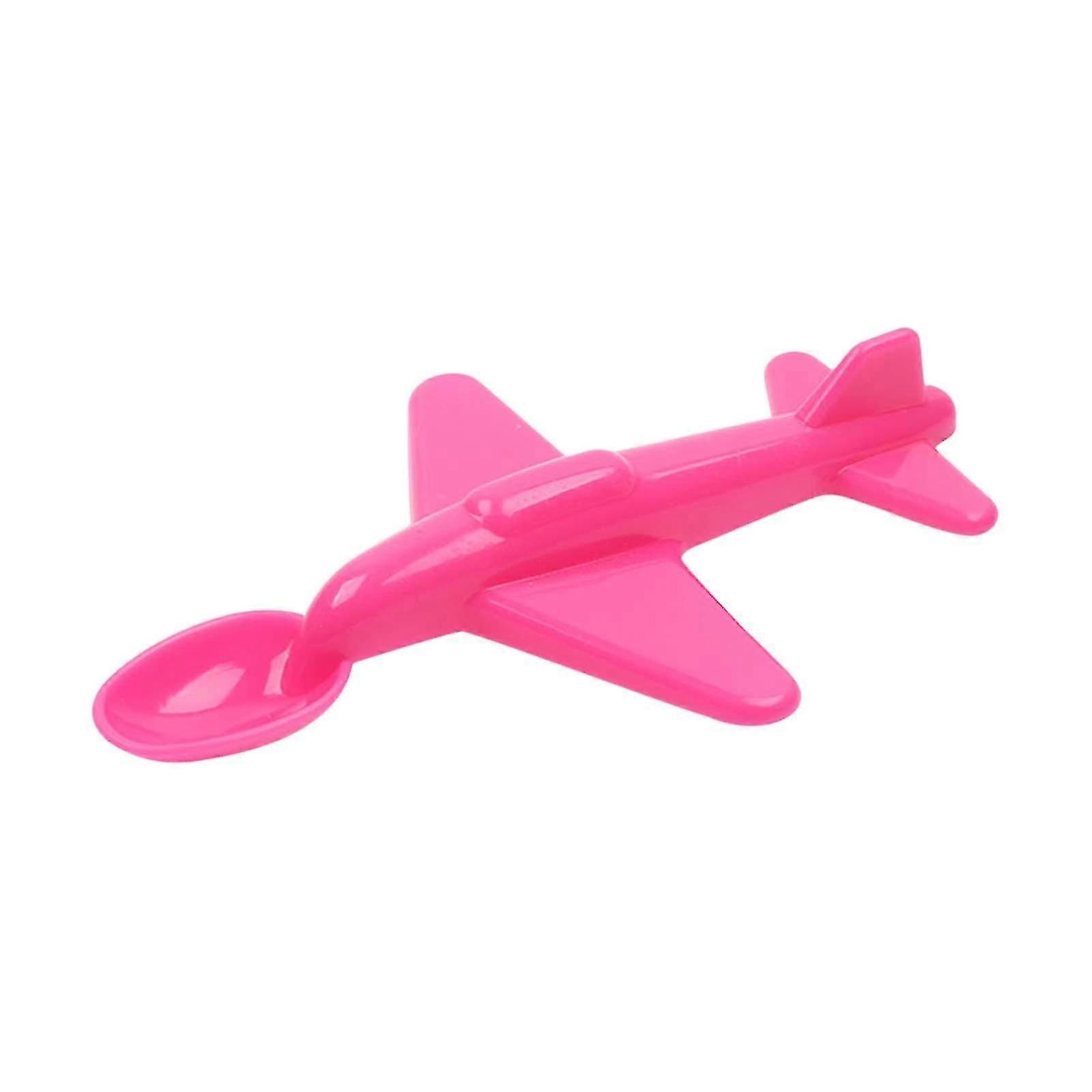Home Plastic Small Airplane Spoon