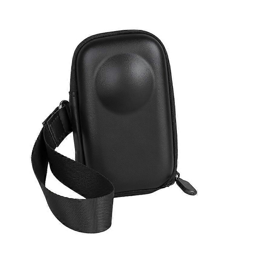 Black Hard Case Protective Storage Pouch for Insta360 X6 Camera