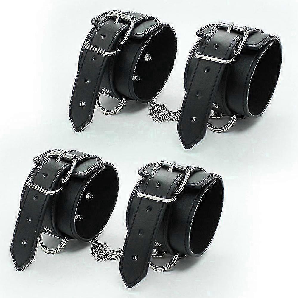 Adjustable Leather Ankle Straps