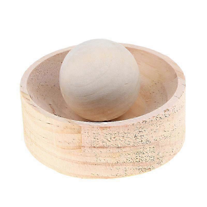 Compact Wood Dumpling Wrapper Press