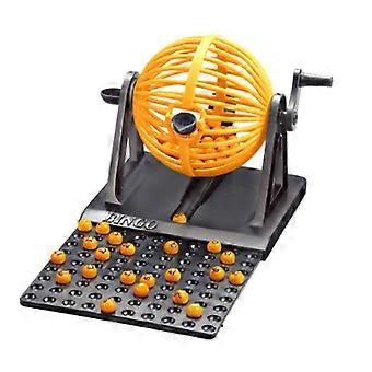 Deluxe Bingo Game Set with Cage Bingo Game Set Lottery Machine Mini Chips Pretend Perfect for Family Party  Ver