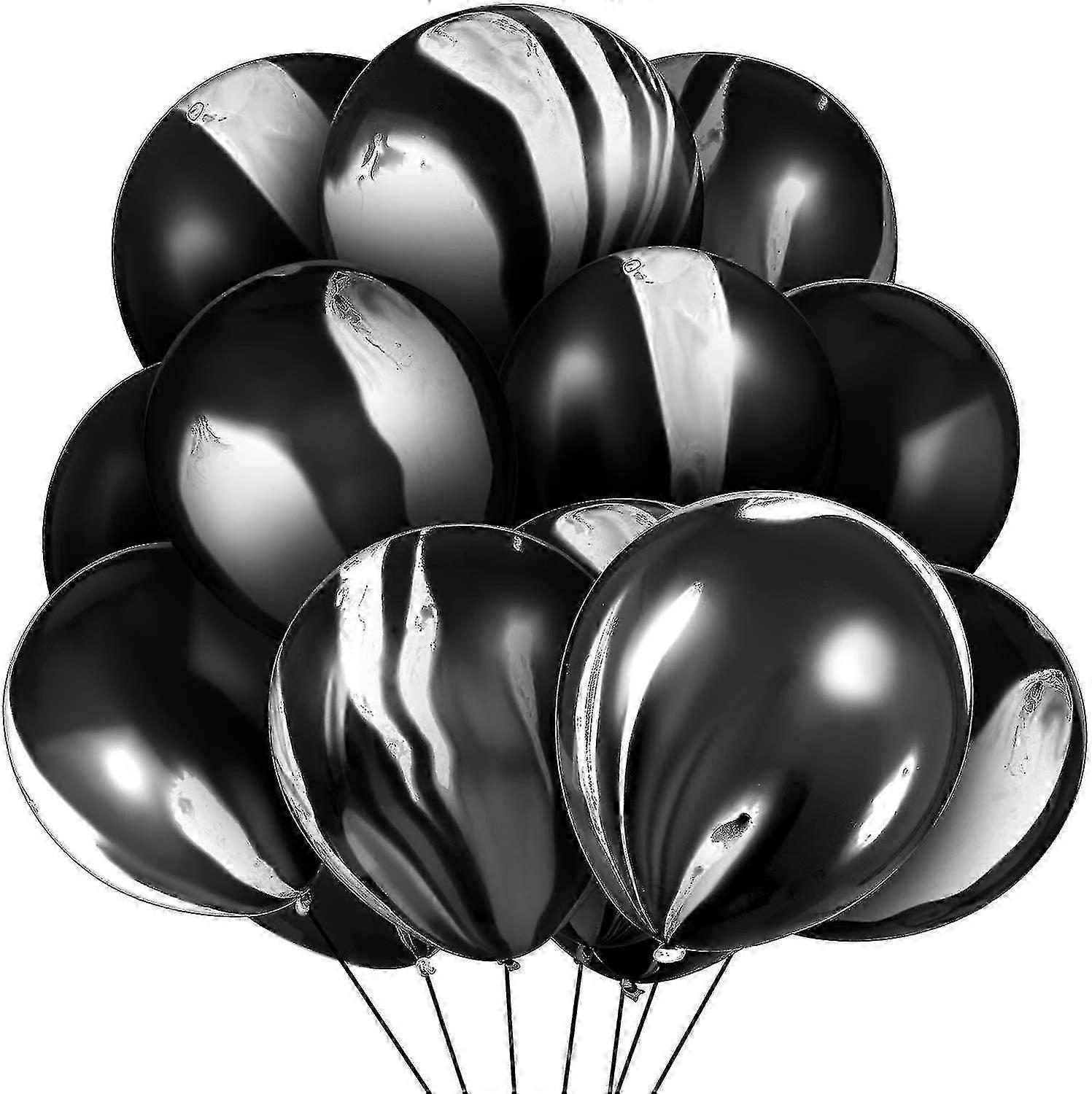 Agate Marble Swirl Balloons