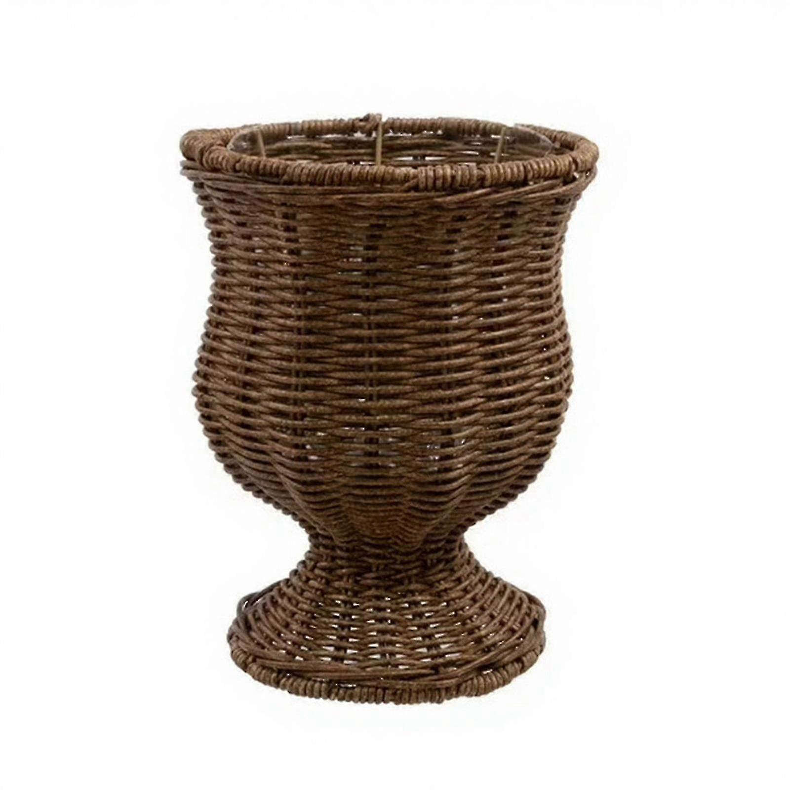 Lightweight Waterproof Rattan Planter