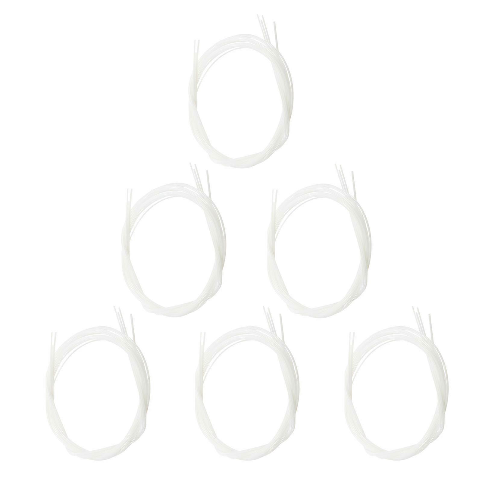 Ukulele Strings Nylon Core Product for Ukulele 5Sets White Durable