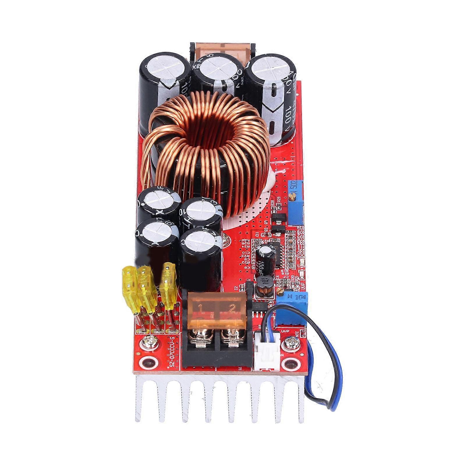 Voltage Step Up Converter Adjustable Sturdy Durable Efficient Temperature Controlled Fan Boost Power Module