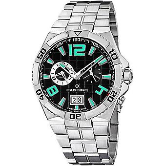 Candino sport Quartz Analog Man Watch with C4450/5 Stainless Steel Bracelet