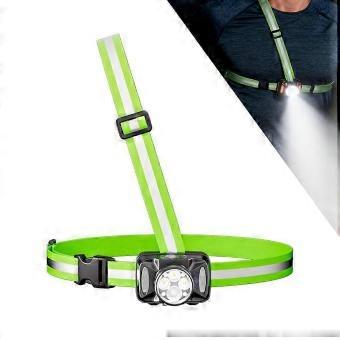Rechargeable Running Light Chest Led 1000 Lumens Adjustable For Night-way3