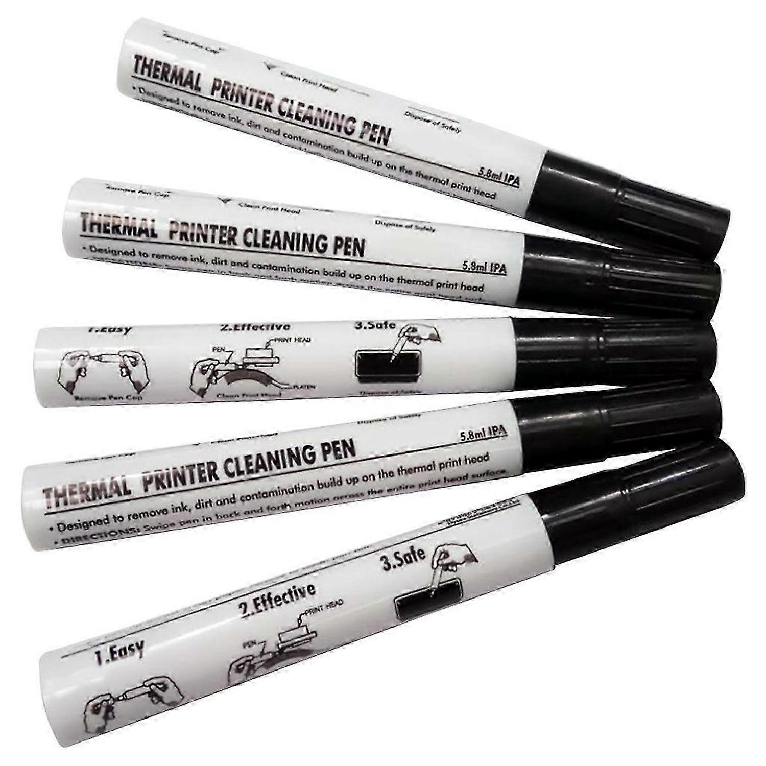 5-Pack Thermal Printer Head Cleaner