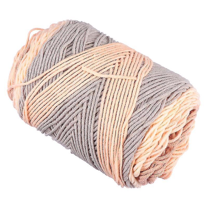 0.02X19300cm 3 Yarn 1 Roll Diy Weaving Rope Professional Blanket Knitting Rope Cotton Rop
